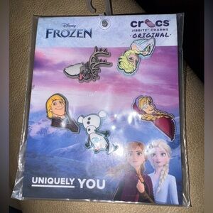 Crocs Jibbitz  Disney Princess Character Collection Frozen 5 Pack, Unisex